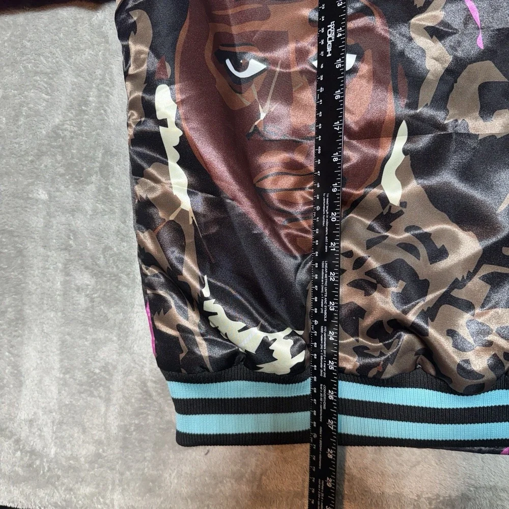 Headgear Classics Men's Martin Lawrence Damn Gina Satin Quilted Jacket NWT‎ Sz L